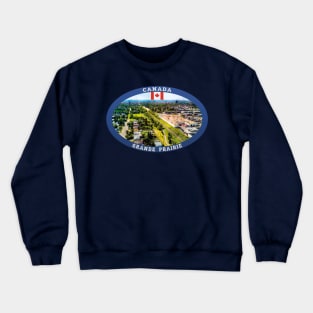 Grande Prairie Canada Travel Crewneck Sweatshirt